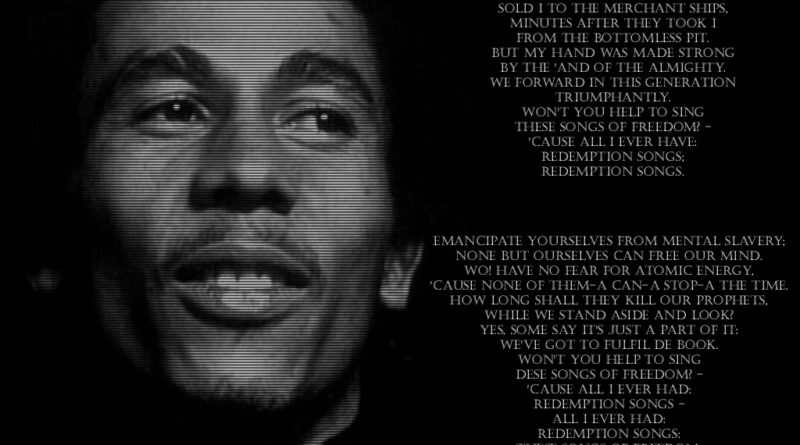 Redemption Song - L'inno di libertà e di redenzione di Bob Marley
