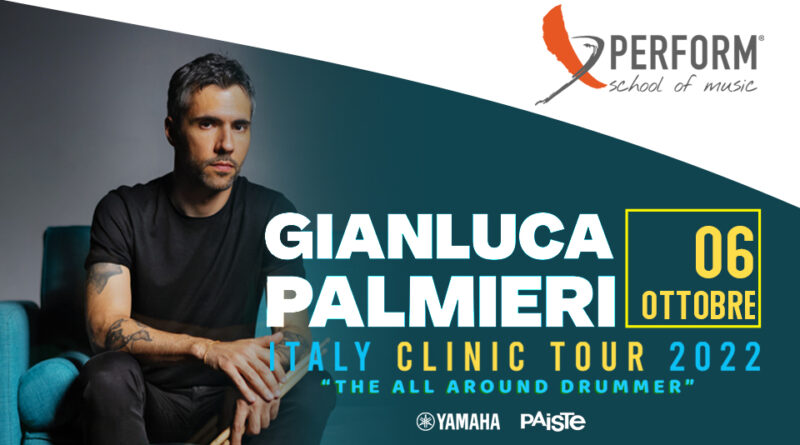 Masterclass di batteria con Gianluca Palmieri